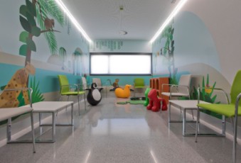 Sala de espera Pediatría - Centro Médico Quirónsalud Valle del Henares