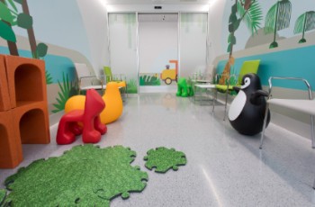 Sala de espera Pediatría - Centro Médico Quirónsalud Valle del Henares