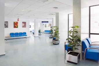 Clínica Quirónsalud Alcázar. Sala de espera