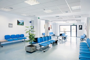 Clínica Quirónsalud Alcázar. Sala de espera