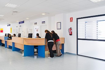 Clínica Quirónsalud Alcázar. Recepción