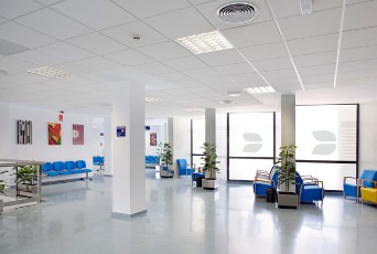 Clínica Quirónsalud Alcázar. Sala de espera