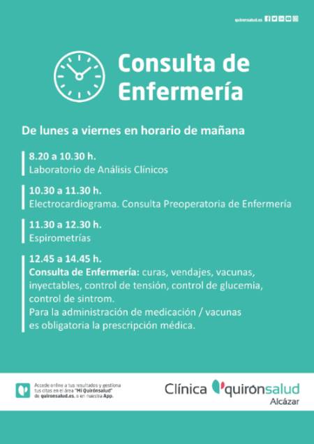 Consulta-Enfermería-Quirónsalud-Alcázar
