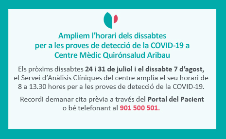 Pruebas-COVID-horario-WEB-465x286-ARIBAU-CATALAN