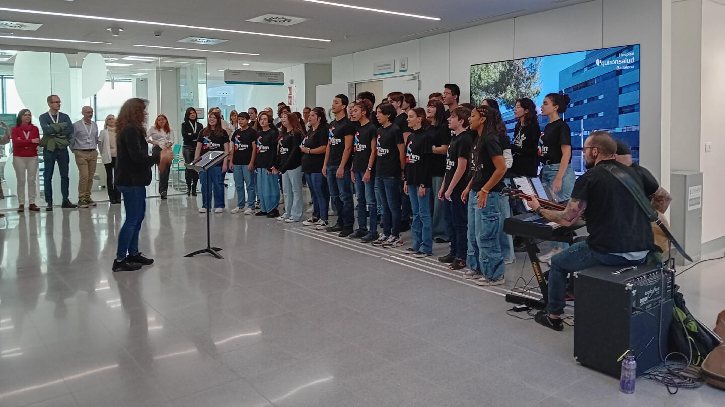 Quironsalud Badalona celebra primera navidad