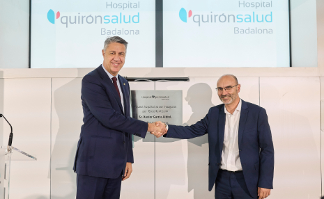 Quironsalud Badalona inauguracion alcalde