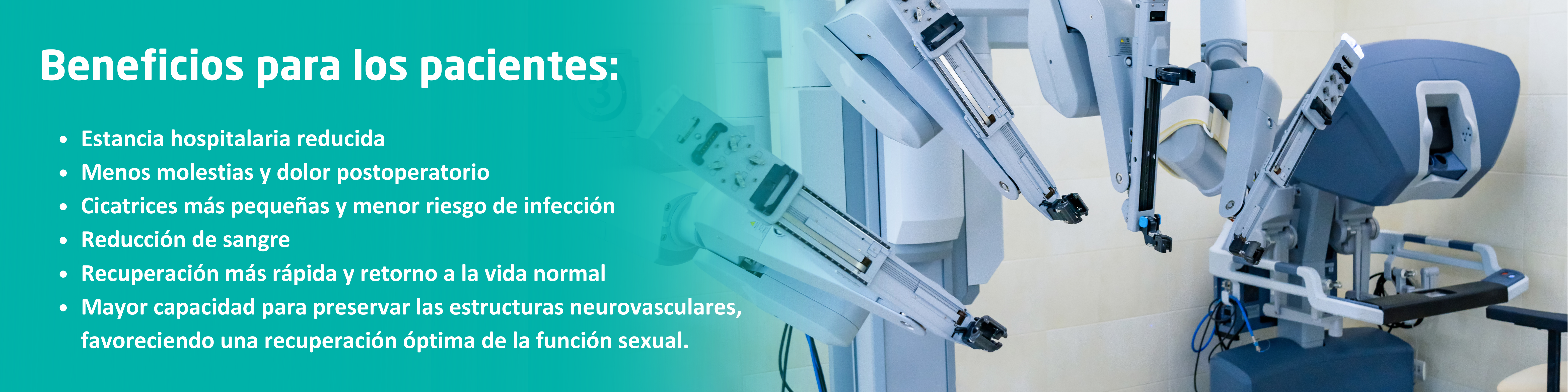 Beneficios para los pacientes
