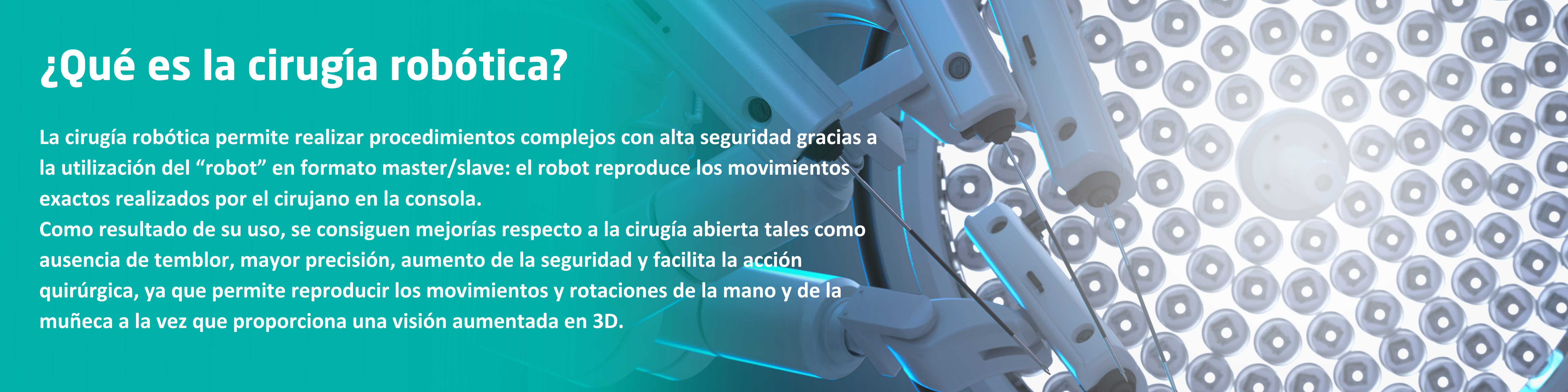 ¿Qué es la cirugía robótica?