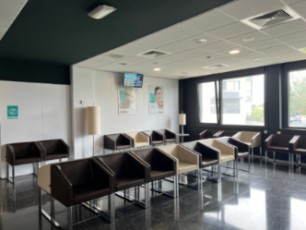 Sala de espera del Hospital Quirónsalud Bizkaia
