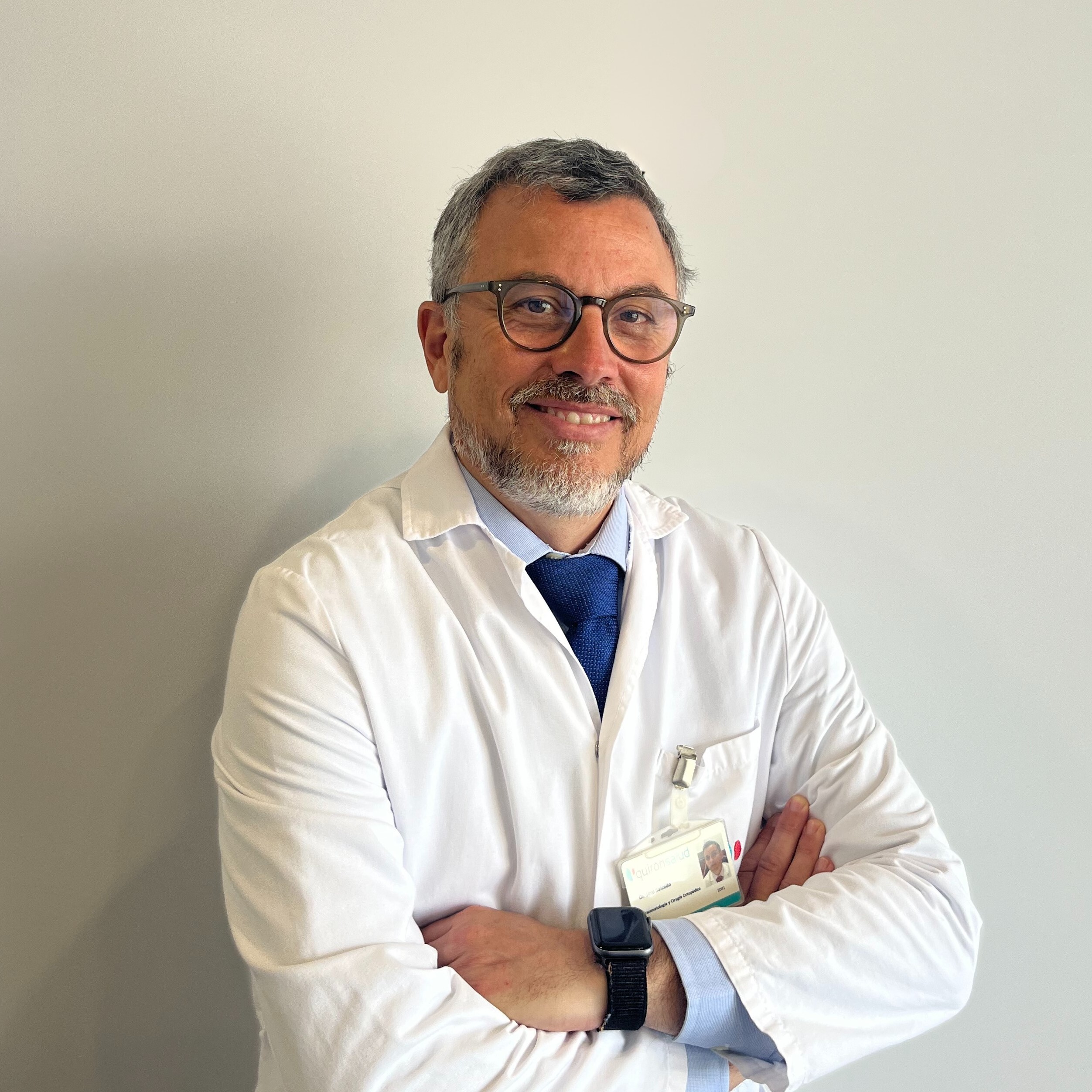 Dr. José Salcedo, jefe de Servicio de >Traumatología y Cirugía Ortopédica de Quirónsalud Bizkaia