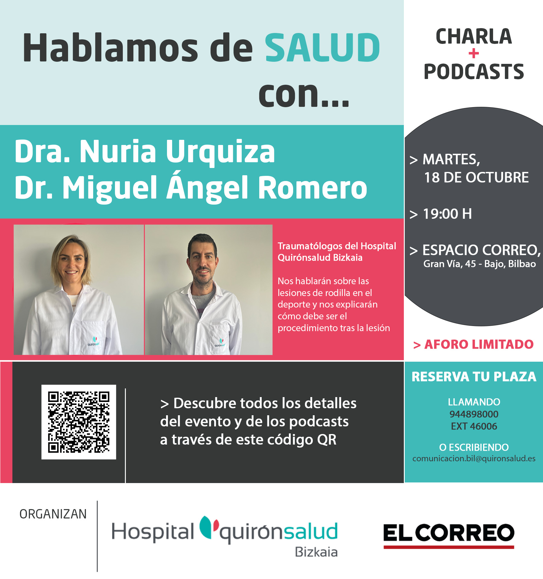 162x152mm - Hablamos de salud con... - Vertical