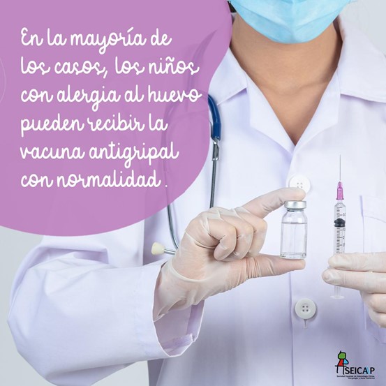 Gripe, asma y alergia al huevo