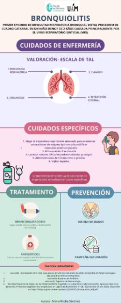 2026 01 30 Cuidados de Enfermería en la bronquiolitis en paciente pediátrico