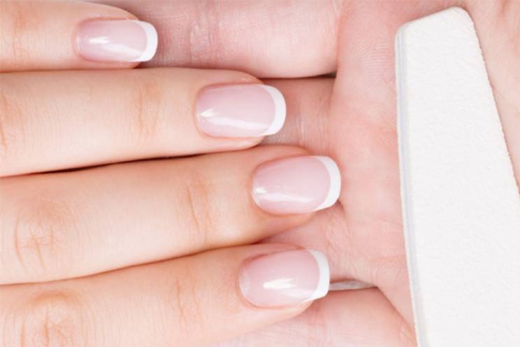 Uñas Acrílicas Esmaltado Permanente un Tono