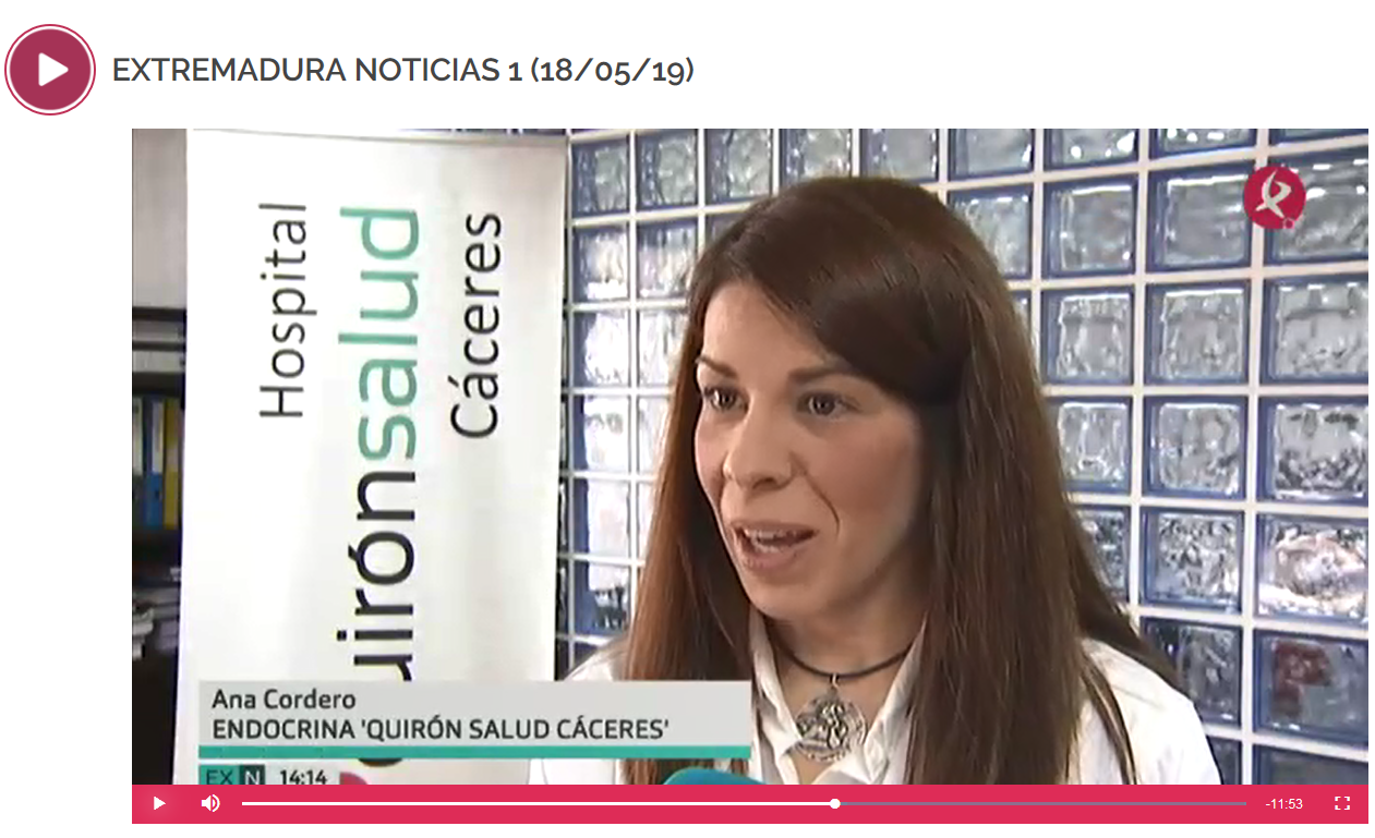 20190520 Dra.Ana Cordero.Endocrina HQS Cáceres