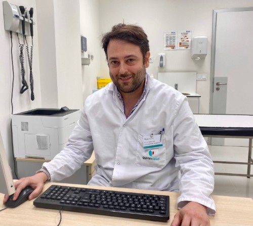 Doctor Julio Pascual, Urgencias Quirónsalud Campo de Gibraltar