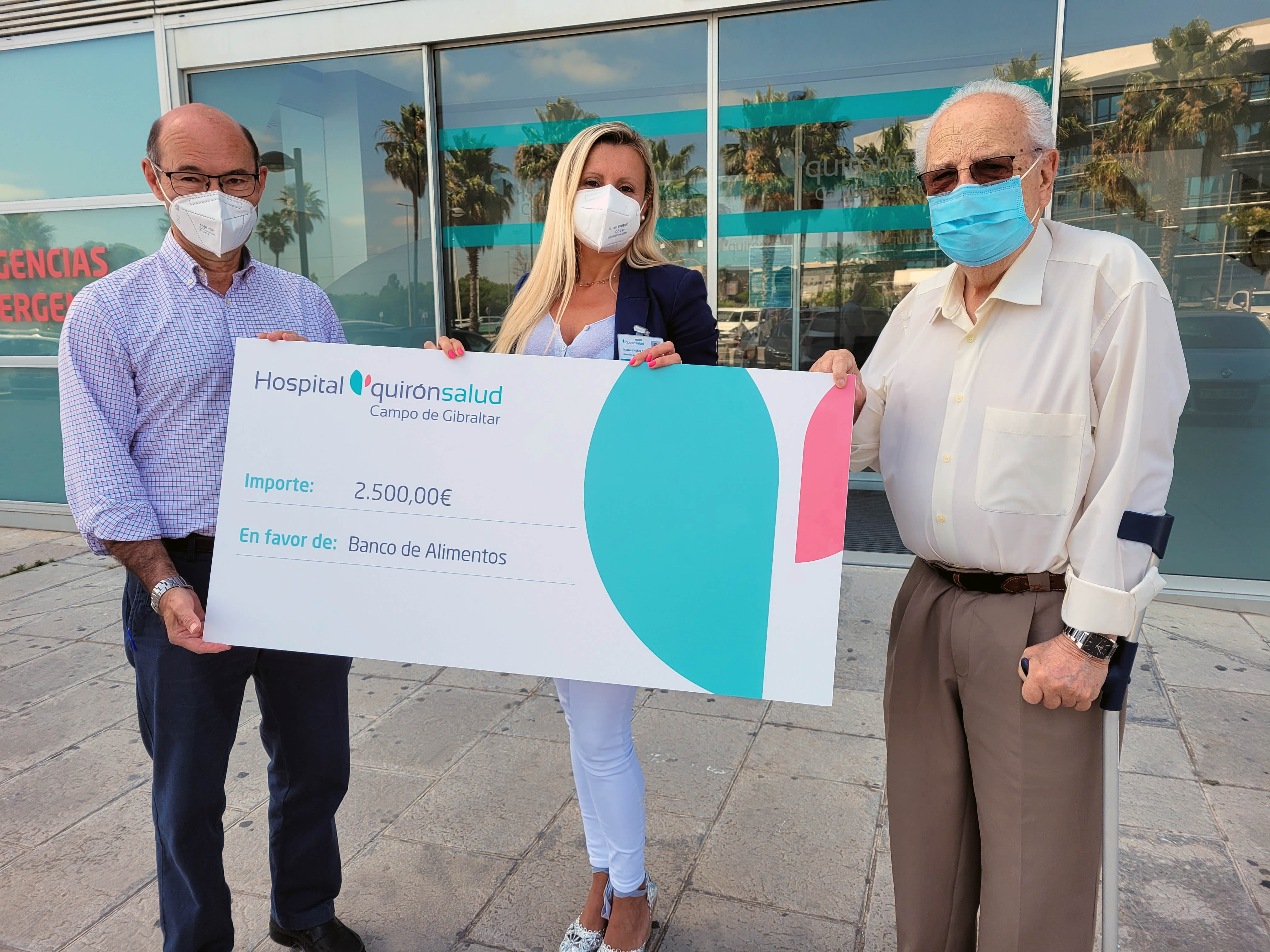 donacion banco de alimentos quironsalud campo de gibraltar 2