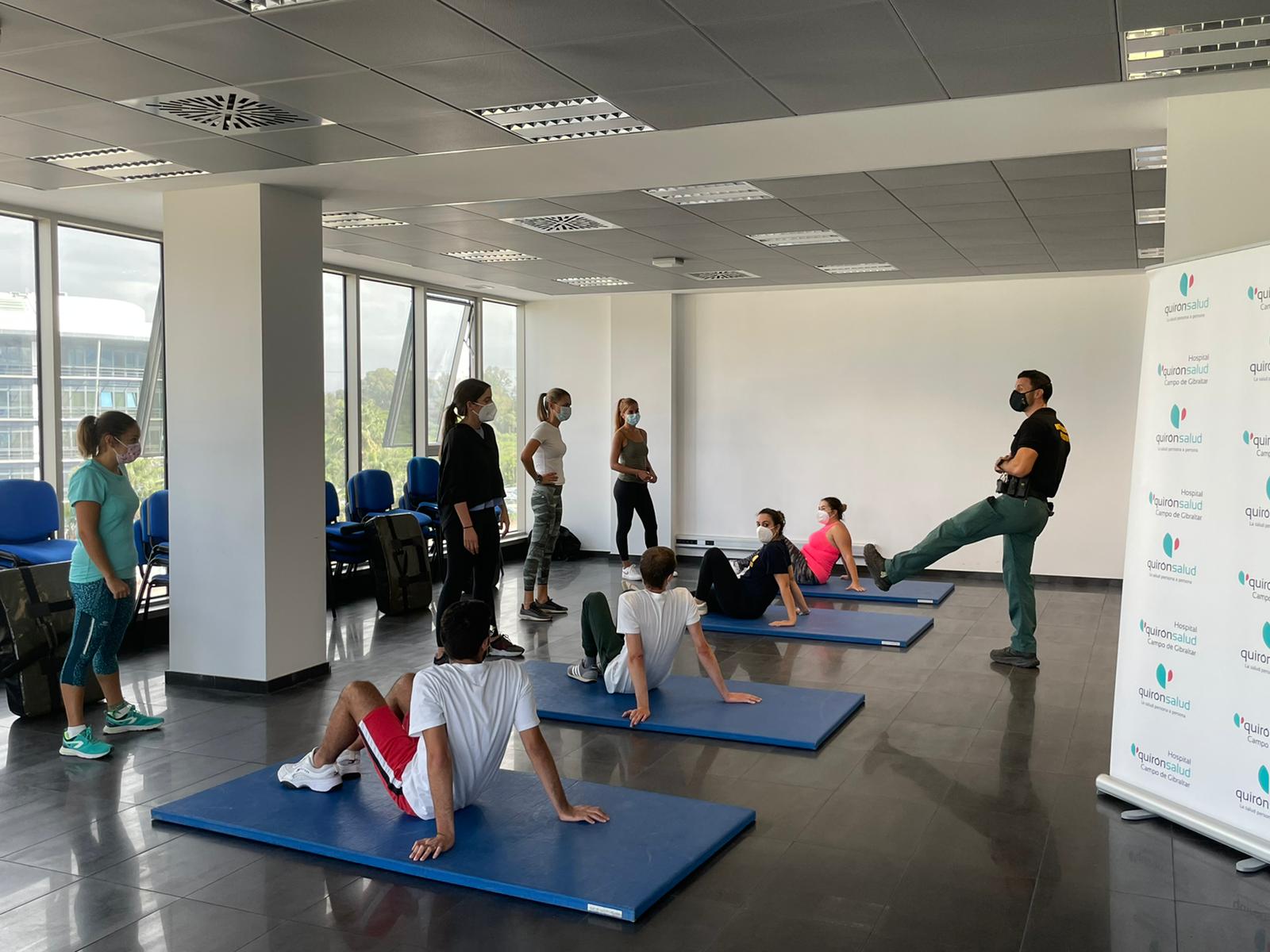 Curso Guardia civil quironsalud campo de gibraltar 2