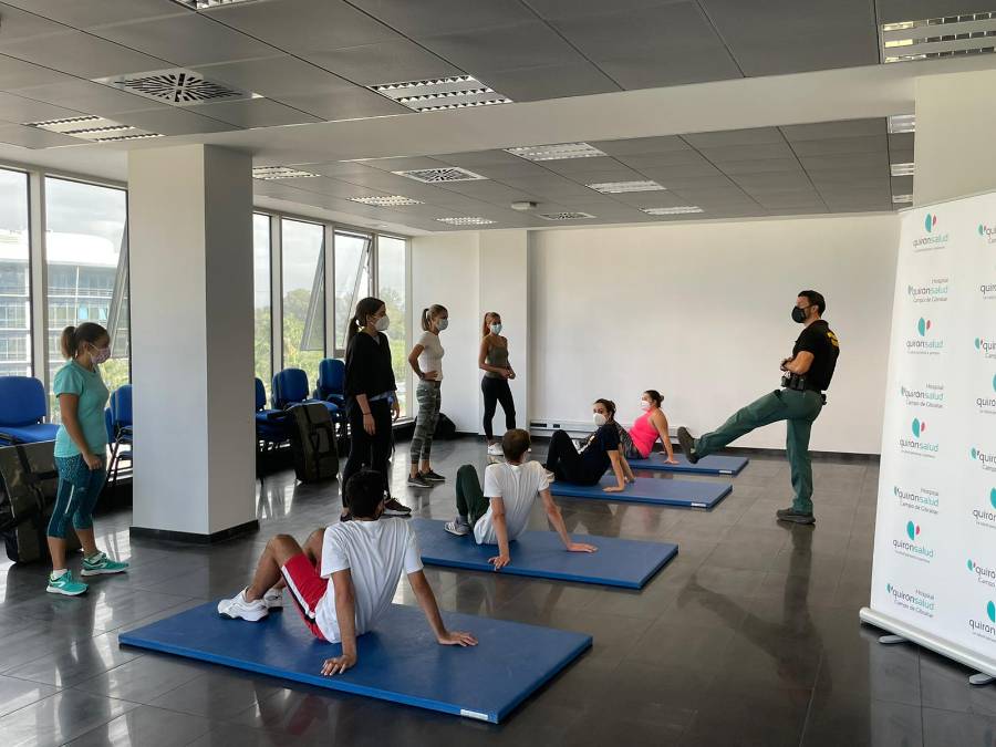 Curso Guardia civil quironsalud campo de gibraltar 2