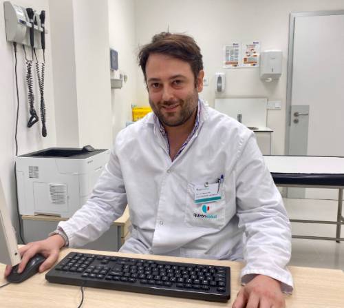 Doctor Julio Pascual, Urgencias Quirónsalud Campo de Gibraltar