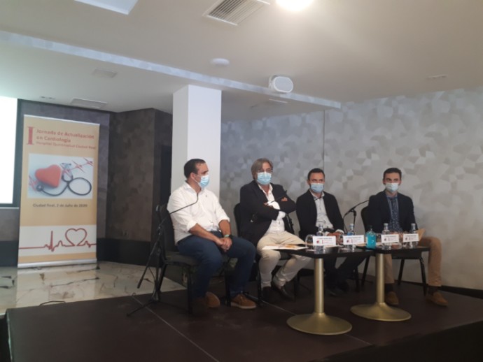 Inauguración I Jornada Actualización Cardiología Ciudad Real