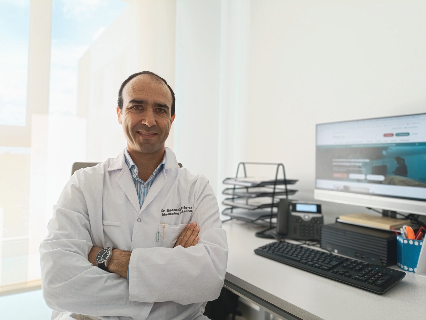Doctor Antonio Saenz Gutierrez Unidad Riesgo Vascular QS Ciudad Real