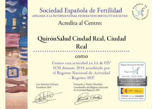 Acreditación Ciudad Real SEF