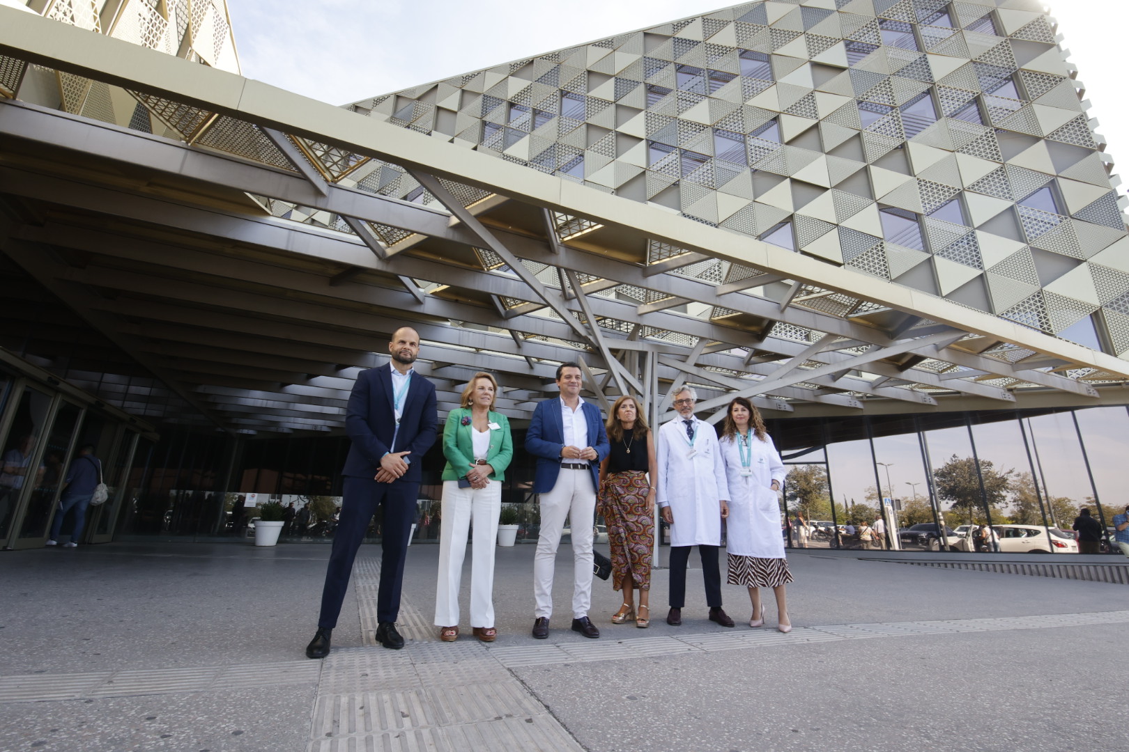 De izquierda a derecha, Luis Luengo, Pilar Serrano, José María Bellido, María Jesús Botella, Rafael Cuenca y Aránzazu Escalante.