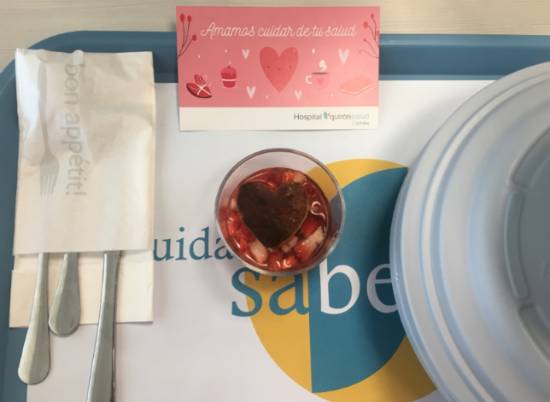 Postre especial de San Valentín
