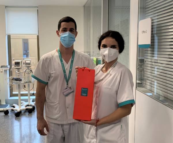 Regalo Navidad para nuestros pacientes ingresados.