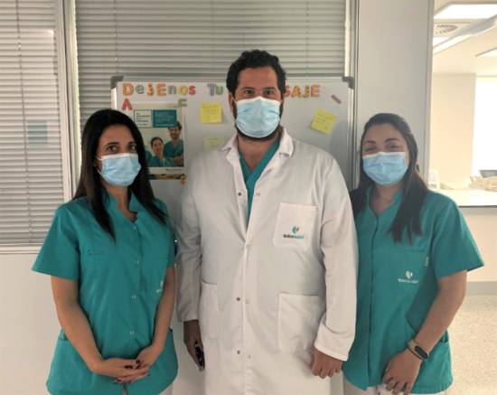 Profesionales de Enfermería del Hospital Quirónsalud Córdoba.