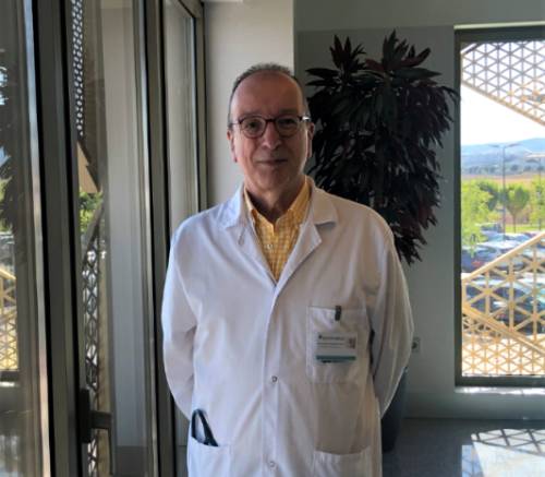 Luis Manuel Entrenas, jefe de servicio de Neumología