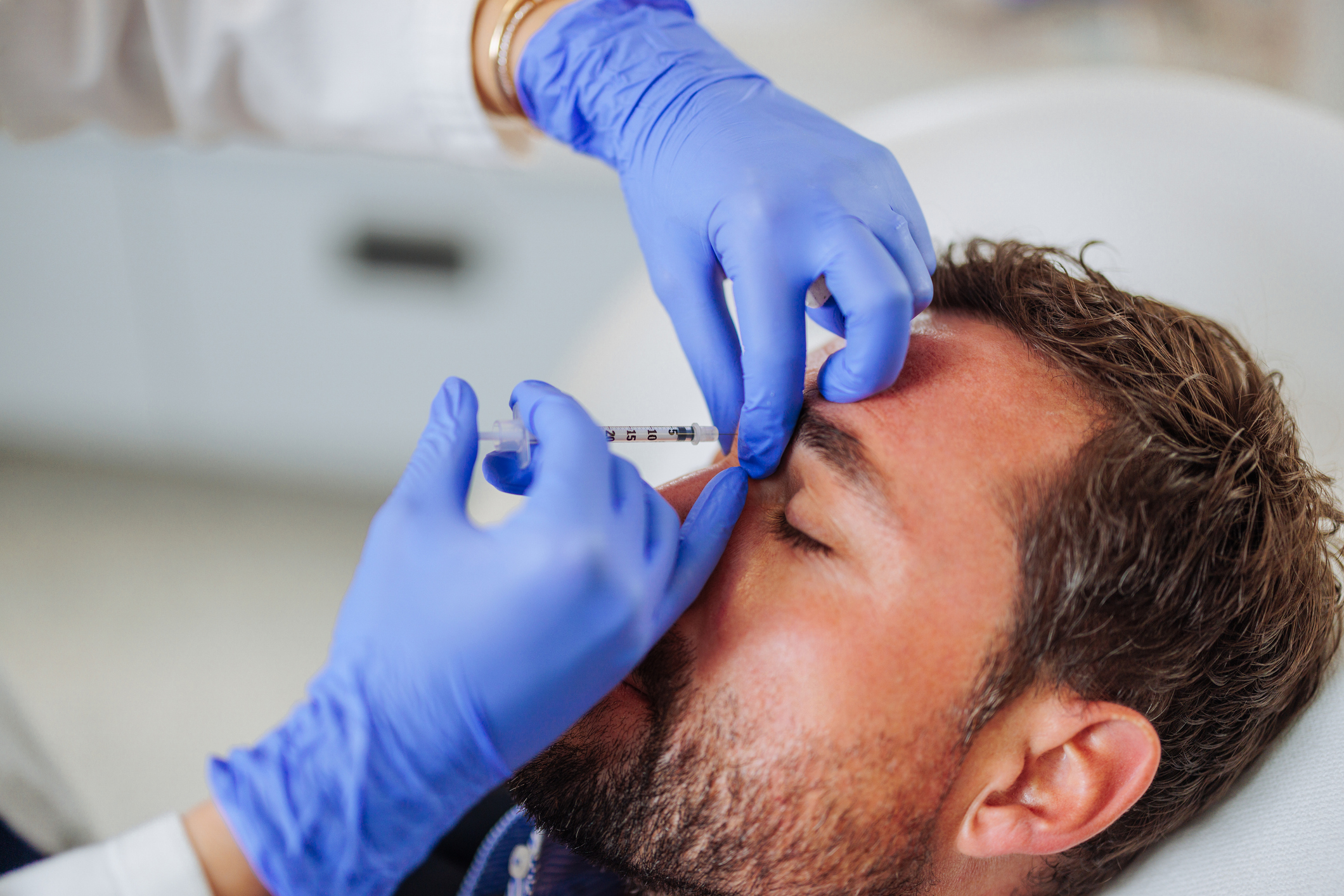 Foto medicina estética en hombres