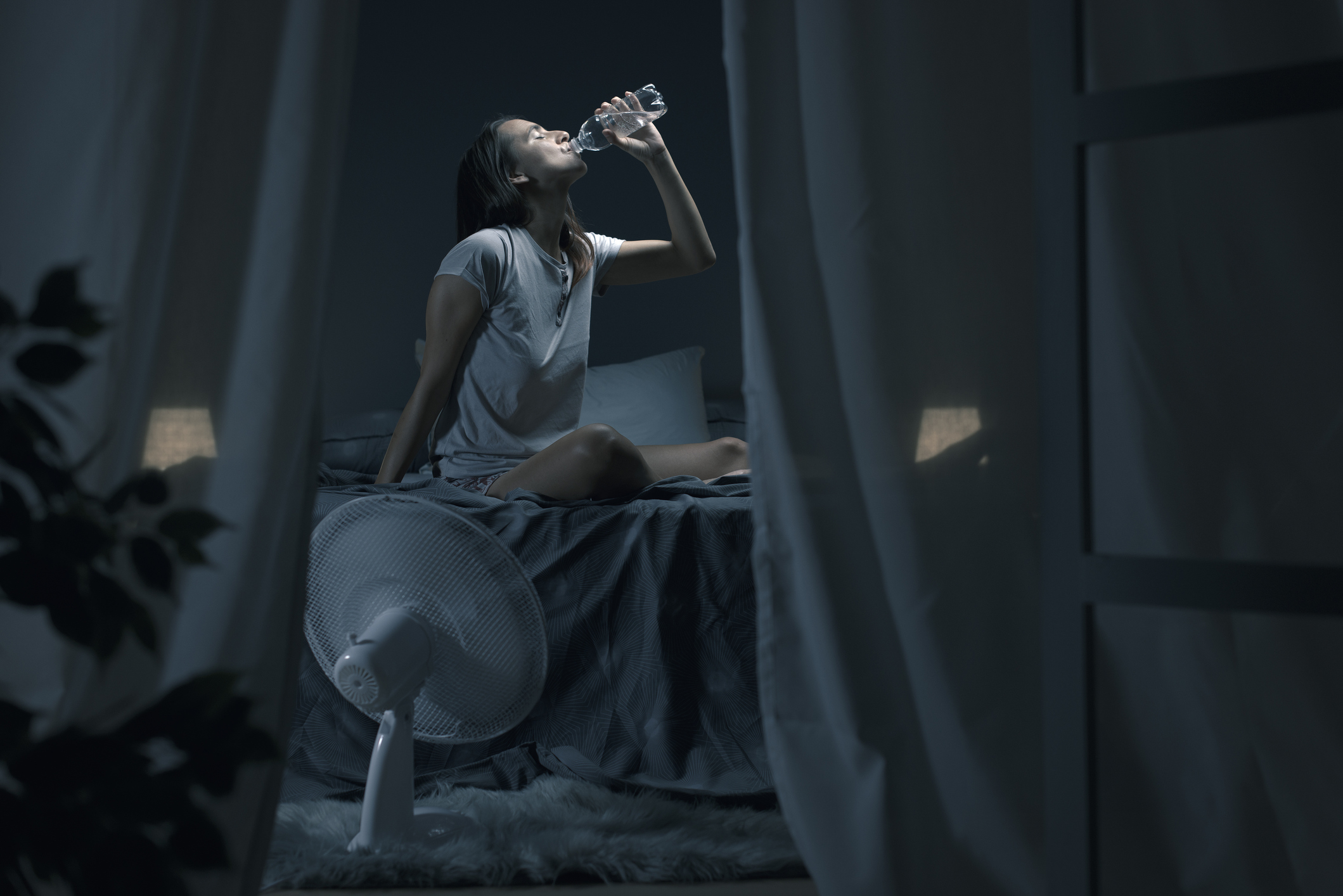 Foto calor y sueño