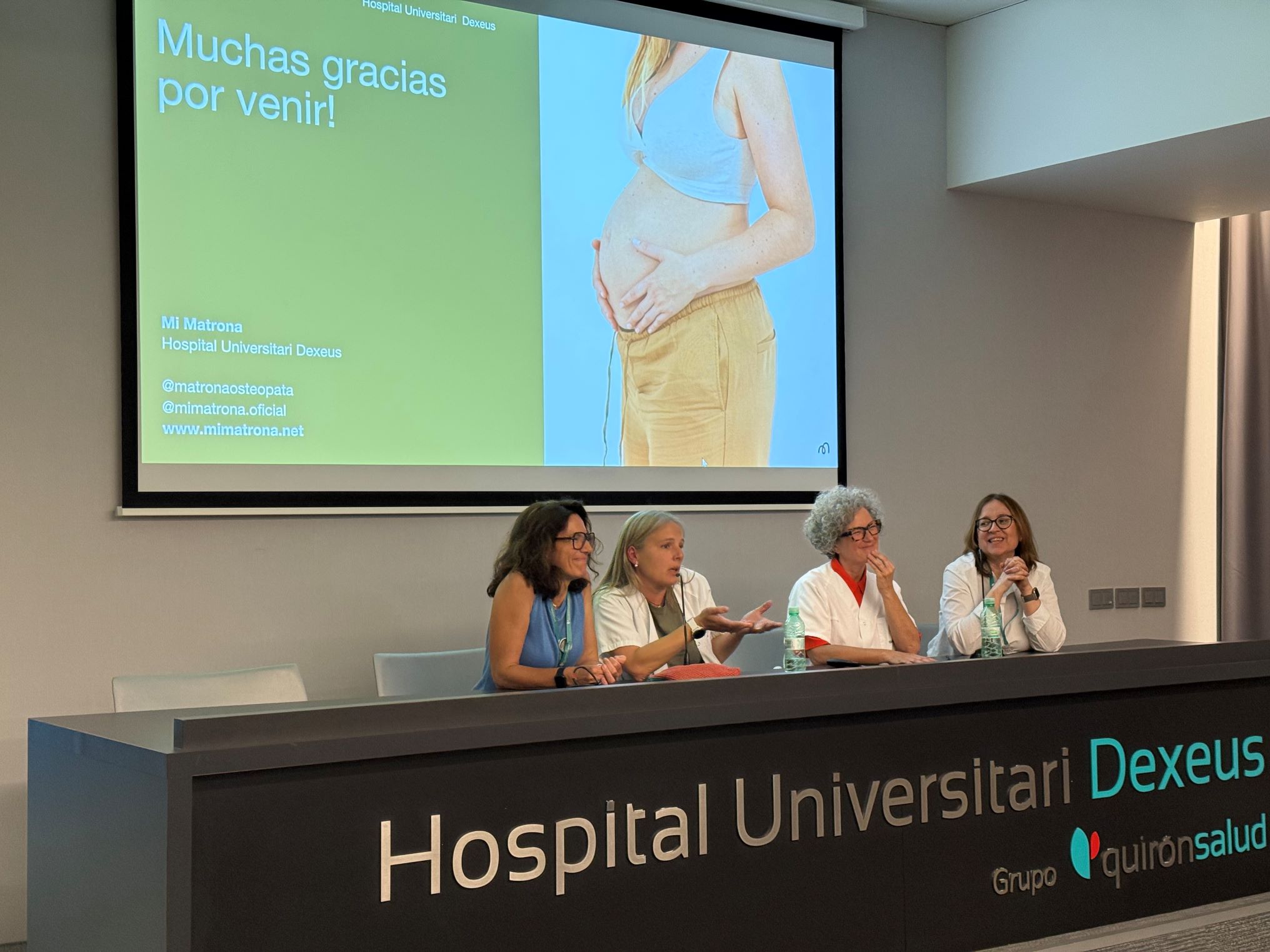 jornada-puertas-abiertas-embarazadas-parto-ginecologia-matrona-hospital-universitari-dexeus