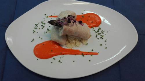 Rollitos pavo con cous cous