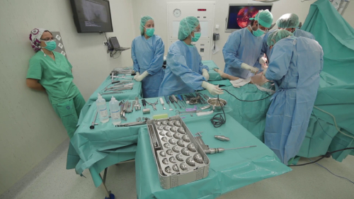 tecnica protesis cadera incision minima
