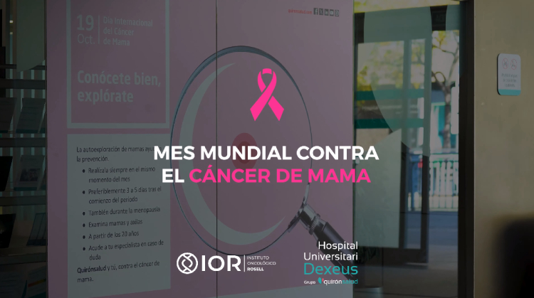mes mundial contra el cáncer de mama. Este enlace se abrirá en una ventana nueva