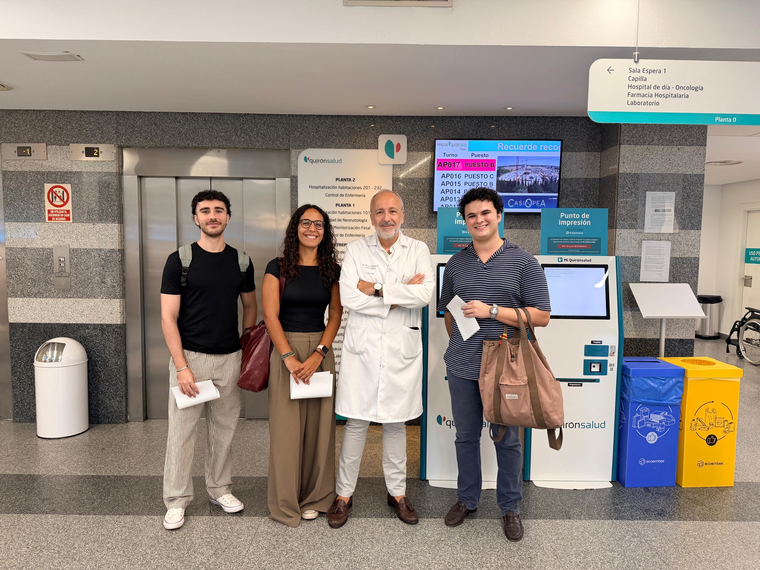 Alumnos FMyCCS UEx Primer Grupo