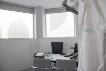 Vista del interior de una consulta del Centro Médico