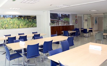 Zona Cafetería Hospital de Día Quirónsalud Donostia