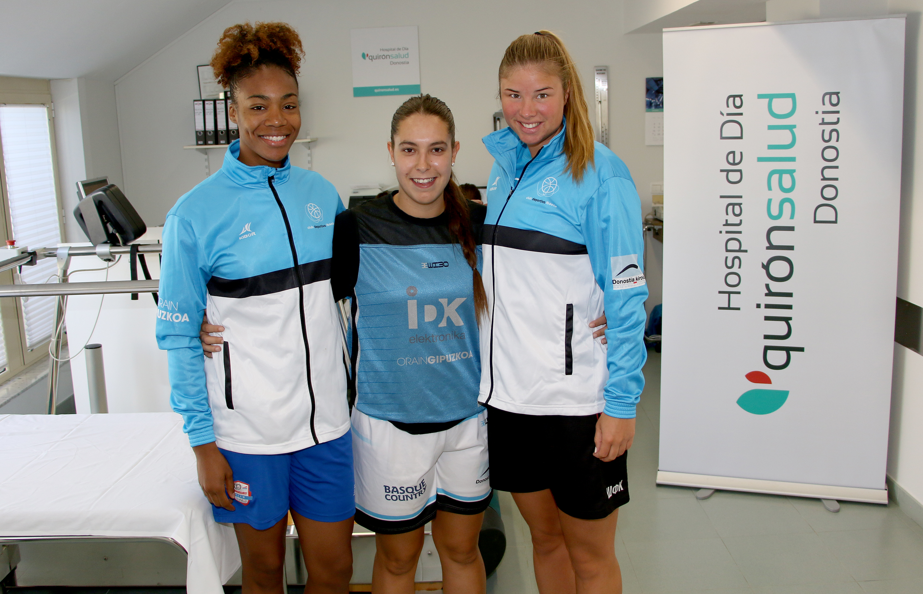 Ariel Edwards, Lara Gonzalez y Marita Davydova IDK Gipuzkoa reconcocimientos HDQSD