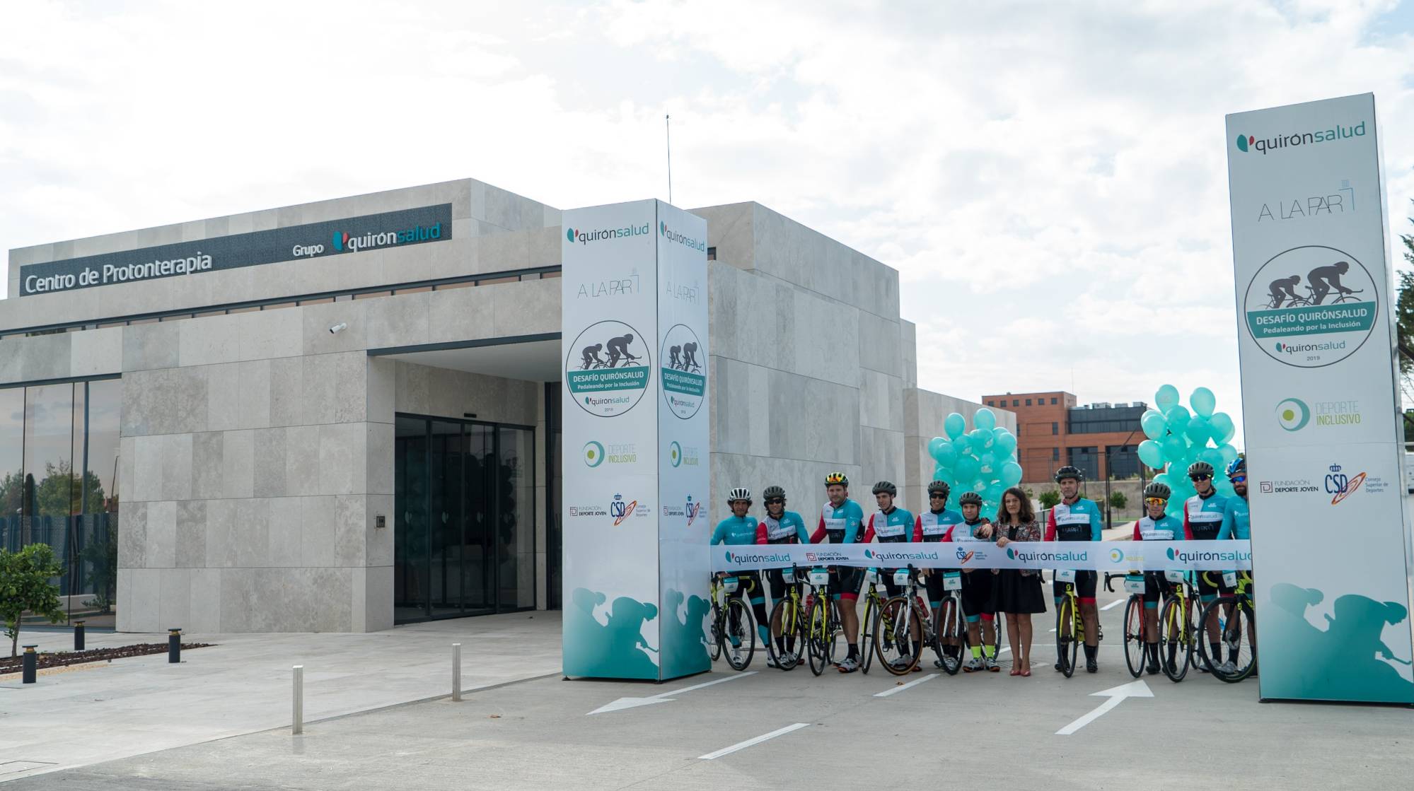 Desafio Quirónsalud- salida Centro Protonterapia