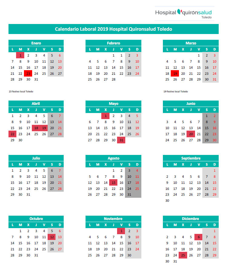 Calendario laboral