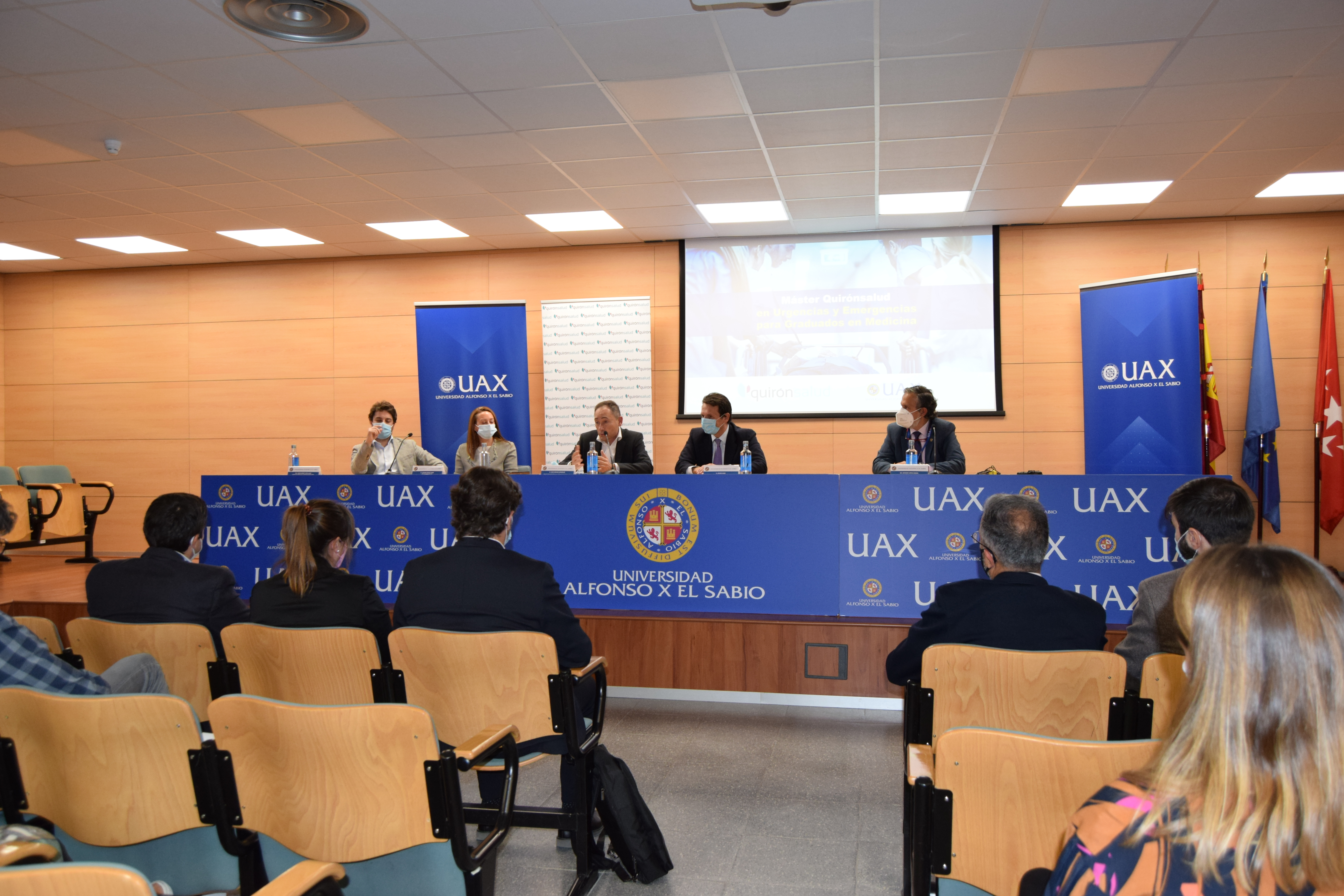 Foto 1 Comienza el I Máster de Urgencias y Emergencias de la UAX y Quirónsalud