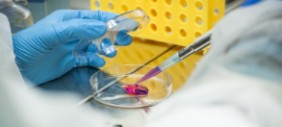 Laboratorio del Departamento de Bioingeniería de la UC3M. Crédito, UC3M