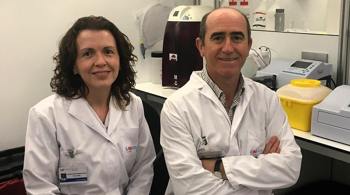 Los doctores Norma Rallón y José Miguel Benito