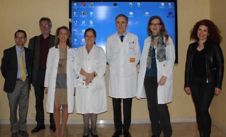 Ponentes IV Curso con la Directora Médica del H. Ruber Internacional, Dra. Mercedes Cuesta.