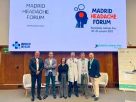 Organizadores y ponentes del Madrid Headache Forum