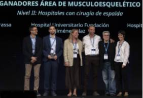 Premio Top 20 en el Área de Músculo-esquelético para la FJD